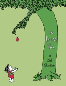the giving tree - By Shel Silverstein - books for 3 years old
