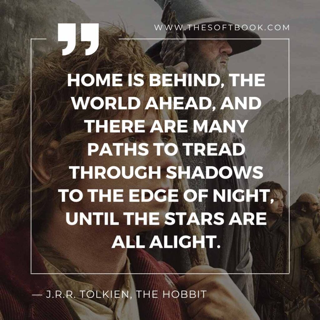 ― J.R.R. Tolkien, The Hobbit quotes (10)