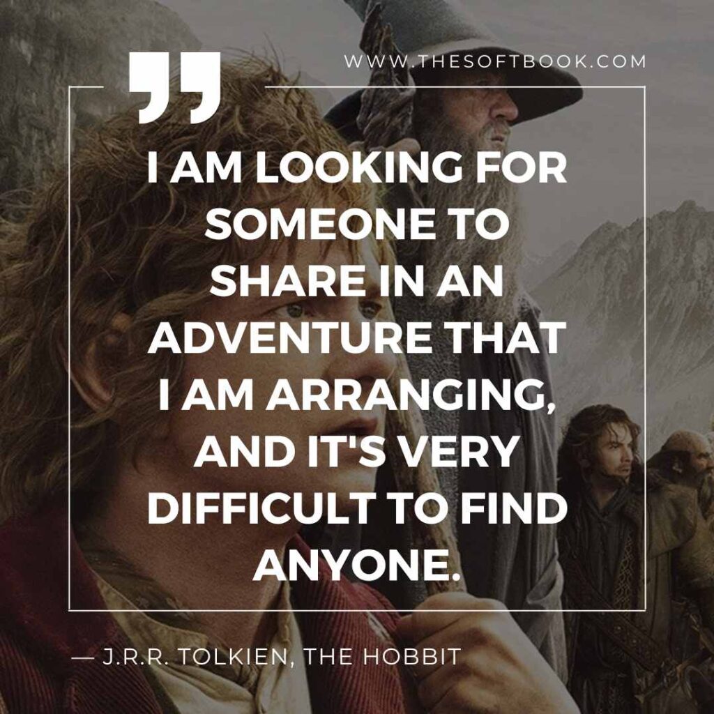 ― J.R.R. Tolkien, The Hobbit quotes (11)
