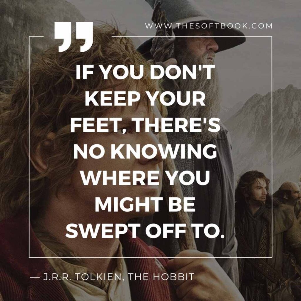 ― J.R.R. Tolkien, The Hobbit quotes (4)