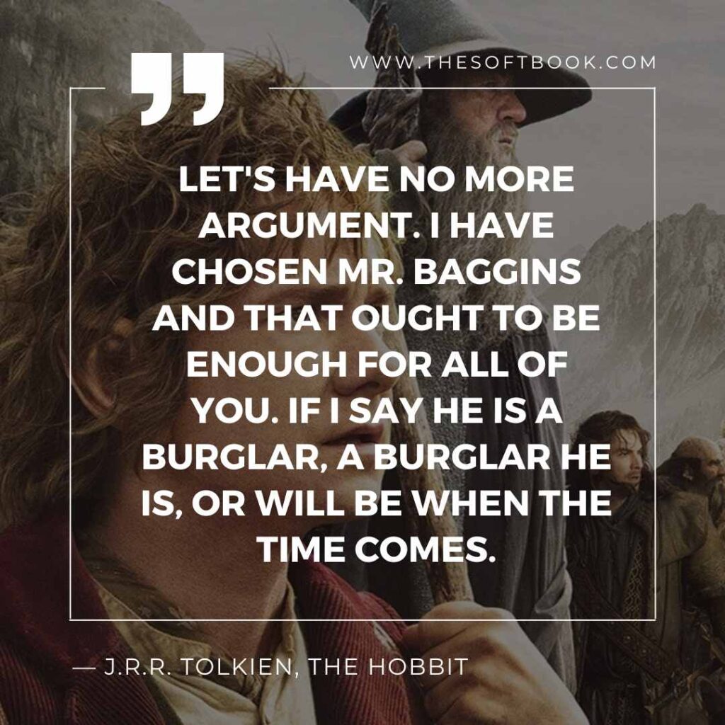 ― J.R.R. Tolkien, The Hobbit quotes (8)
