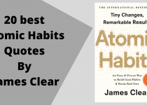 20 best Atomic Habits Quotes By James Clear