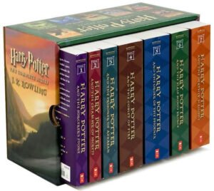 Harry Potter Series by j.k rowling - best book series for adults