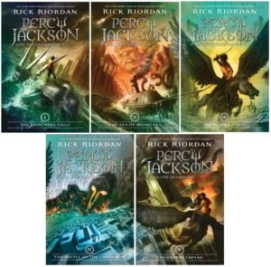 Percy Jackson & the Olympians Series by rick riordan - book series for adults
