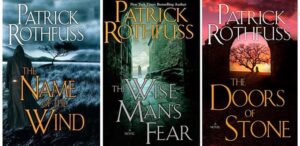The Kingkiller Chronicle Series by Patrick Rothfuss - best book series for adults