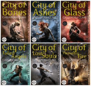 The mortal instruments Series By Cassandra Clare - best book series for adults