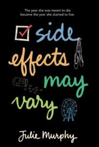 Side effct may vary by julie murphy - books like the fault in our stars