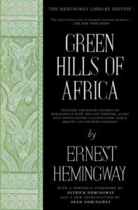 Green hills of Africa ernest hemingway book-min