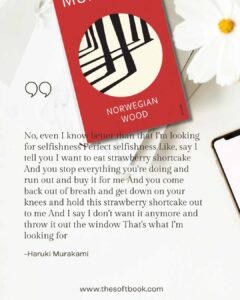 Norwegian Wood - Haruki Murakami quotes